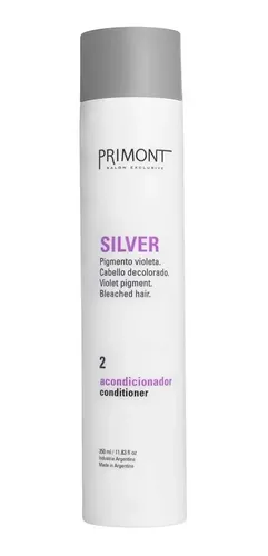 Primont Silver Acondicionador Matizador Violeta Rubios Chico