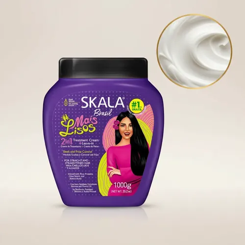 Skala Mais Lisos Tratamiento 2 En 1 Control Frizz 1000 Gr