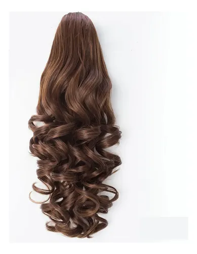 Extensiones De Cola De Caballo Para Cabello Rizado, Peluca N