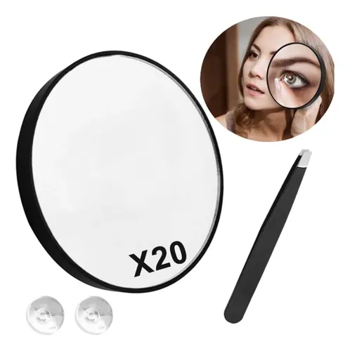 Espejo Con Aumento De 20x+espejos Con Aumento De 10x Con 2 S