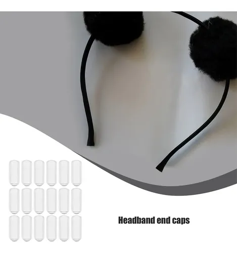 200 Tapones Para Diadema, Tapones De Goma Para Diadema, Bric