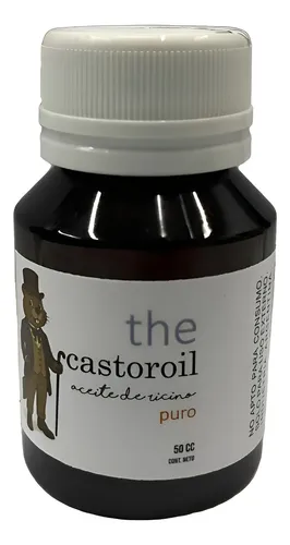 Aceite de Ricino The Castoroil Natural para Todo Tipo de Piel 50 mL