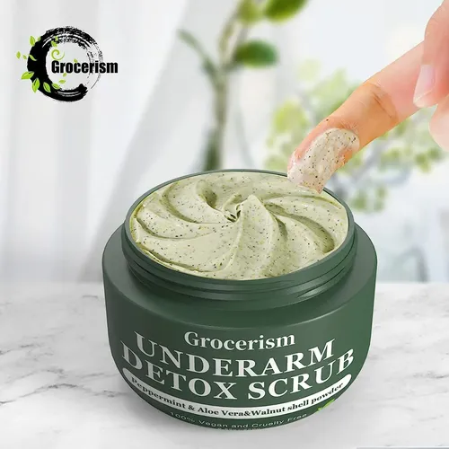 Detox Para Axilas Y Exfoliante Corporal Grocerism Con Menta