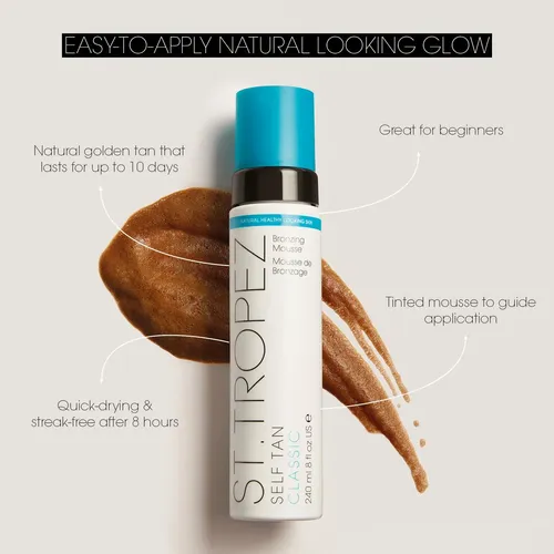 Mousse Bronceadora Clásica Self Tanner St. Tropez, 240 Ml, V