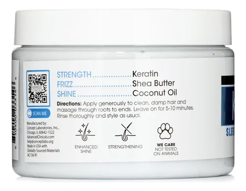 Tratamiento De Mascarilla Capilar Advanced Clinicals Keratin