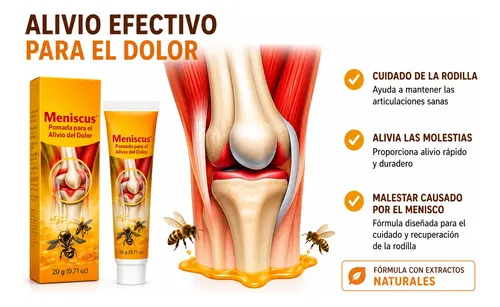 Crema Abeja Articulaciones Menisco Alivia Dolor Hombro Codo