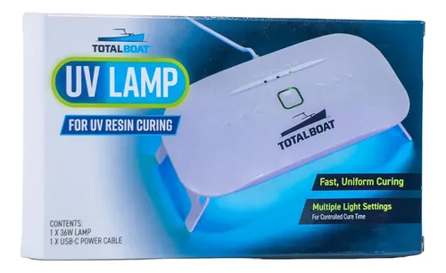 Lámpara Uv 36w Para Resina Con Temporizador Y 24 Leds