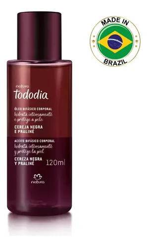 Natura Tododia Cereza Negra Y Praline Oleo Corporal Bifasico