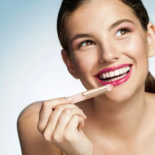 Brocha Para Labios Y Sombras De Ojos 1 Set