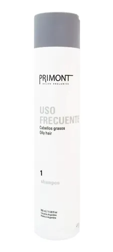 Primont Shampoo Uso Frecuente Cabellos Grasos Pelo