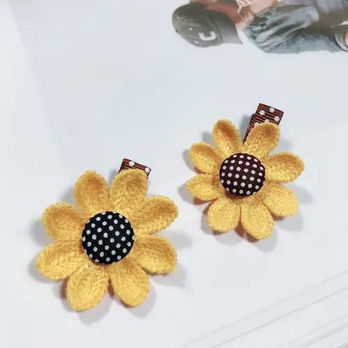 8 Adorables Cintas Para El Pelo Con Forma De Girasol