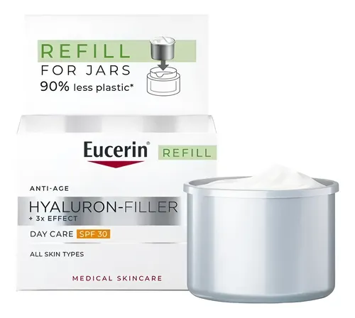 Eucerin Refill Hyaluron-filler 3xeffect Crema Día Fps30 50ml
