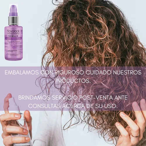Serum Novalook Cabellos Dañados Protege Repara Con Filtro Uv