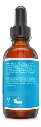 Serum Qrxlabs Hydrolific De Ácido Hialurónico Ultrapuro 60 M