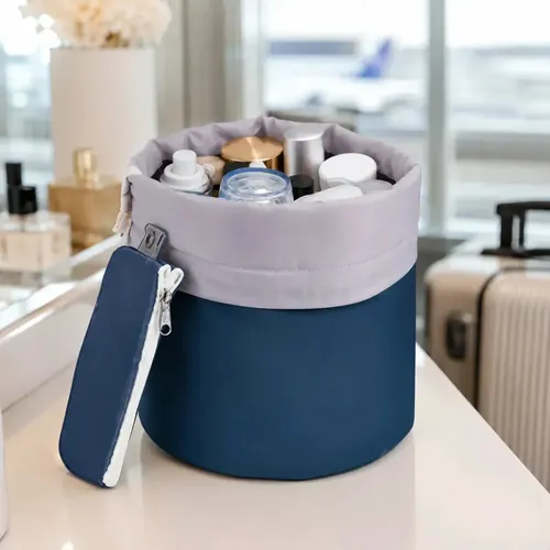 Bolso Organizador Cosméticos Baño Neceser+cartuchera Maquill