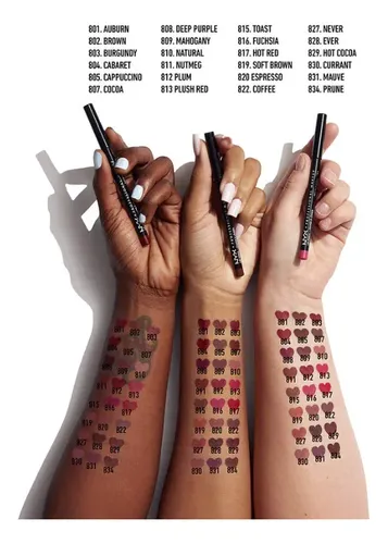 Delineador Nyx Professional Makeup Slim Lip Pencil Hot Cocoa