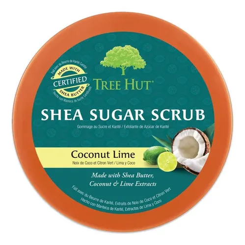 Exfoliante Corporal Tree Hut Coconut Lime 3 Unidades 510g