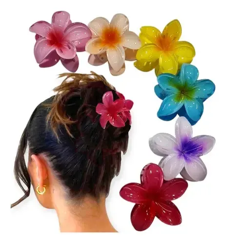 Broche Para El Pelo Estilo Hawaiano