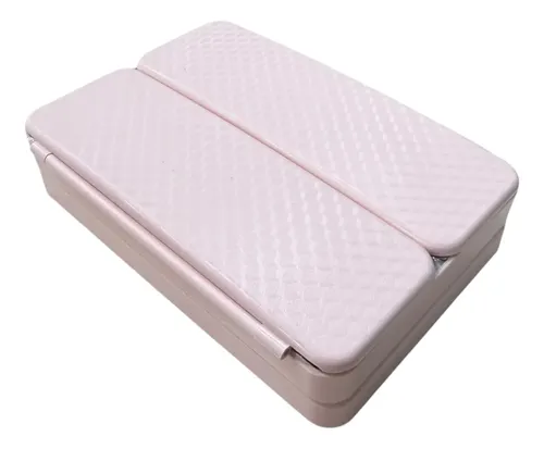 Espejo Led Plegable Con Luz Regulable Y Aumento