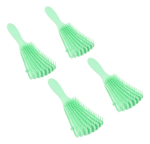 Cepillo Desenredante For Cabello, 4 Piezas, Peine .