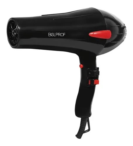 Secador De Pelo Profesional Belprof Con Difusor 1800w