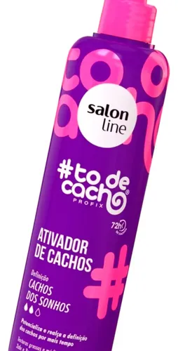 Salon Line Cachos Dos Sonhos Activador Rulos Definición 300g