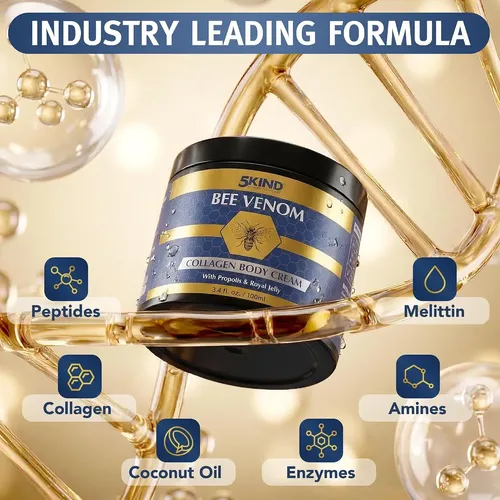 Crema Corporal Antienvejecimiento Con Veneno De Abeja Y