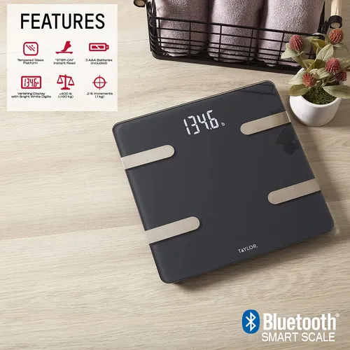 Báscula De Composición Corporal Taylor Bluetooth Smart 180 K
