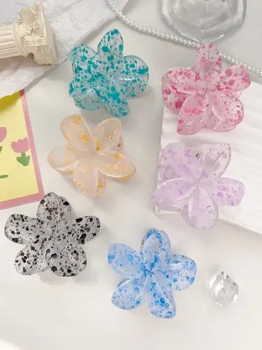 Pinzas Para El Pelo Flores Para Cabello Accesorios Cabello 6