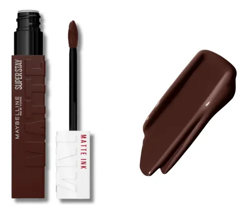 Lápiz labial Maybelline Super Stay Matte Ink, color 525 Vixen, de larga duración