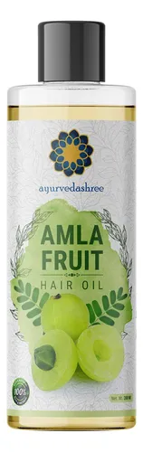 Aceite De Amla Ayurvedashree Para Crecimiento Capilar Con Bh