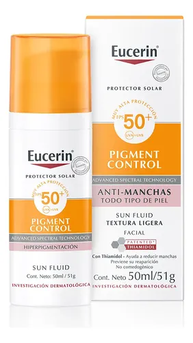 Eucerin Protector Solar Sun Pigment Control Fps 50+ 50ml