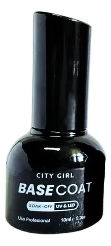 Base Coat City Girl 10ml Uv/led Semipermanente Profesional