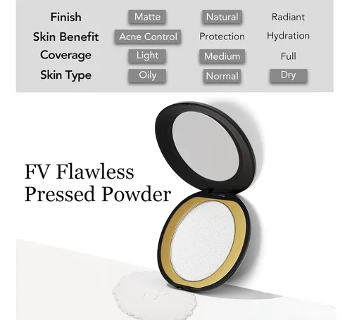 Polvo Compacto Translúcido Fv Control Grasa 8g
