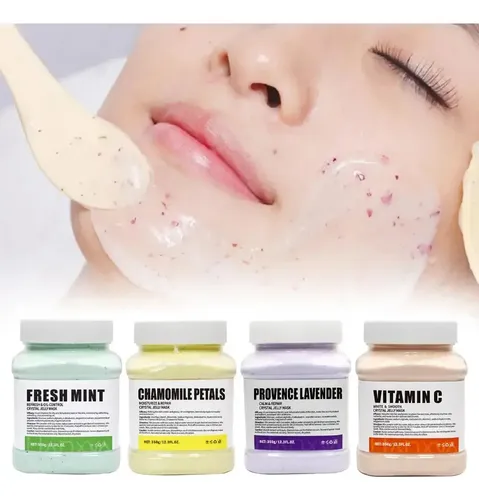 * (mascarilla) Gelatina Gold Crystal Hidratante Iluminadora