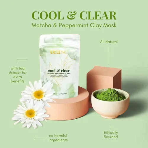 Mascarilla Facial De Arcilla Y Matcha Tease Tea