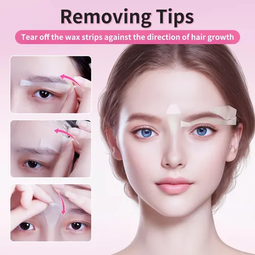 Kit De Tiras De Cera Beauty7 Para Piel Sensible Con 24 Tiras