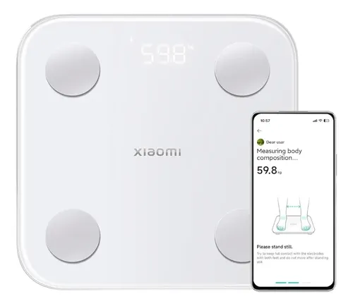 Balanza Xiaomi Mi Body Composition Scale S400 Bluetooth Medición de doble frecuencia 25 indicadores de salud hasta 150kg