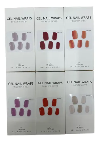 Sticker De Gel Autoadhesivos Nail Para Cabinas Uv Led Foto