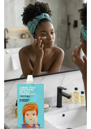 Crema Contorno Ojos Retinol Hidratante Reafirmante Facial