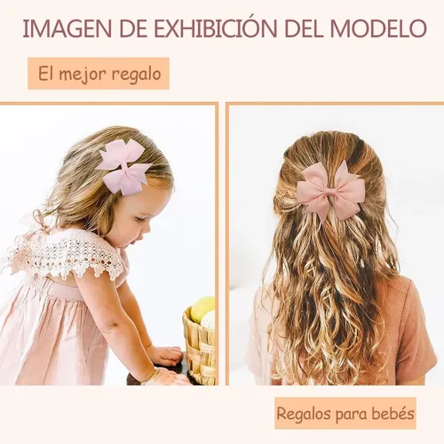 80 Uds. Accesorios De Boutique Para Niñas Con Pinzas De