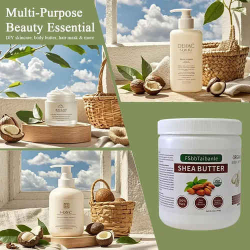 Manteca De Karité Fsbbtaibanle Hidratante Natural Sin Refinar De