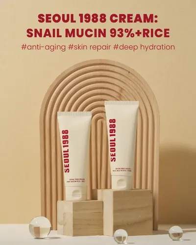 Crema Mucina De Caracol 93% Hidratante Facial