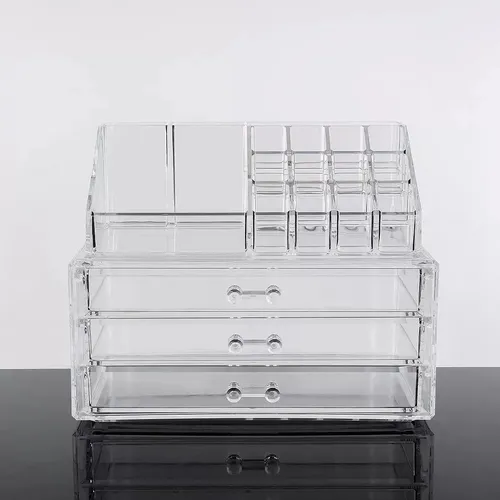 Organizador De Maquillaje Acrílico Accesorios Luvina Mujer 1015a