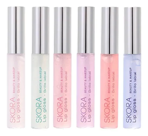 Balsamo Lip Gloss C/glitter Hidratante Brillo Labial Skora