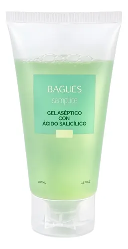 Gel Aséptico Facial Bagués Semplice Ácido Salicílico 100ml