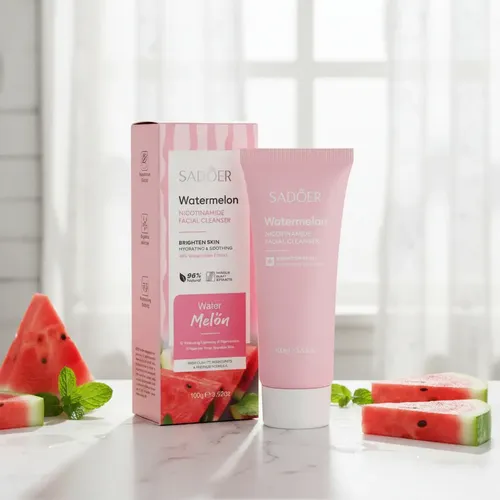 Limpiador Facial Watermelon Nicotinamide Sadoer 100g