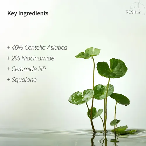 Crema Cica Calmante Resh Lab para Piel Sensible y Vegana de 50 mL