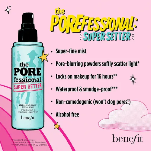 Fijador Maquillaje Spray Benefit The Porefessional 120 Ml