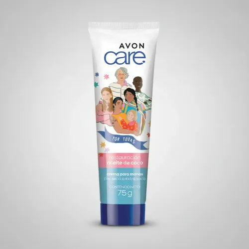 Crema Manos Avon Aceite De Coco 75g Coco